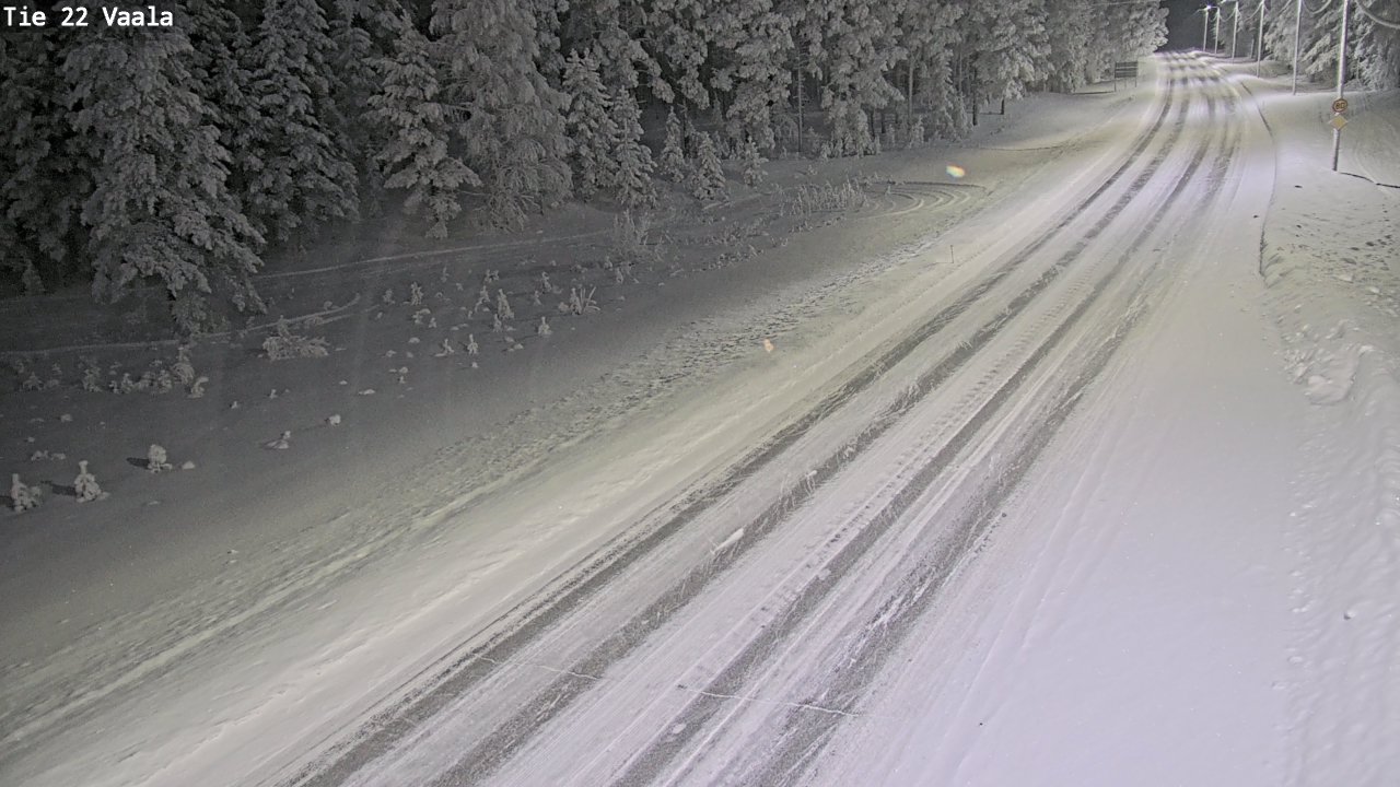 Kelikamerat Kuva Tie 22 Vaala, Vaala, Pohjois-Pohjanmaa