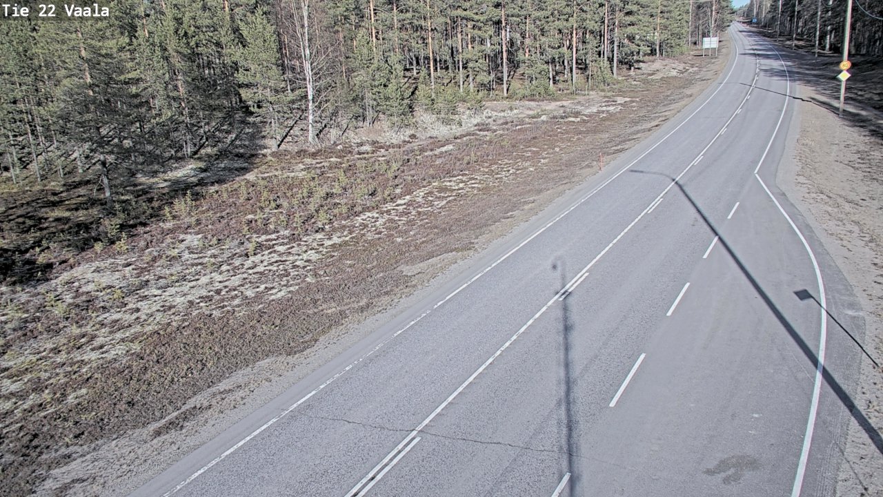 Kelikamerat Kuva Tie 22 Vaala, Vaala, Pohjois-Pohjanmaa
