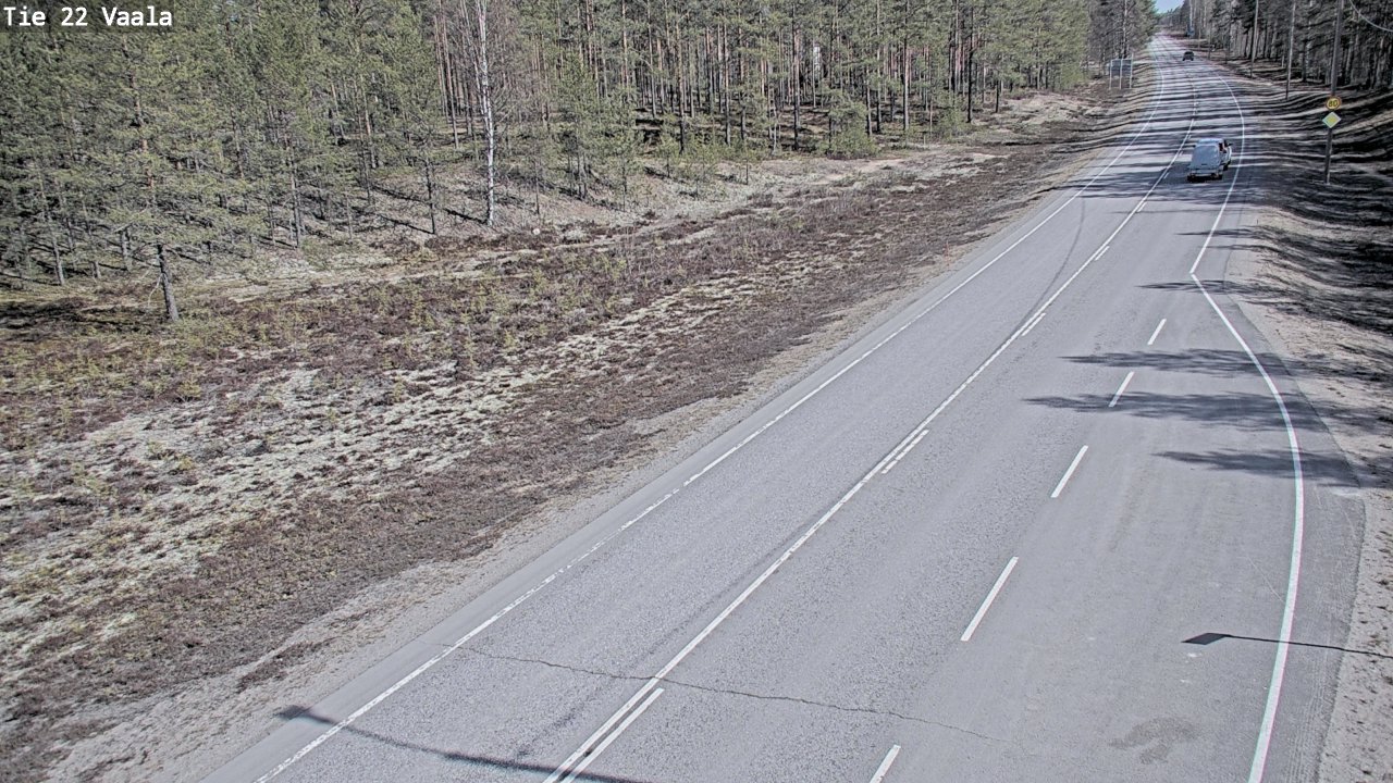 Kelikamerat Kuva Tie 22 Vaala, Vaala, Pohjois-Pohjanmaa