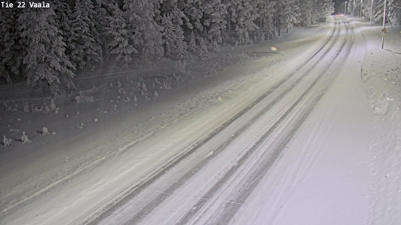 Kelikamerat Kuva Tie 22 Vaala, Vaala, Pohjois-Pohjanmaa