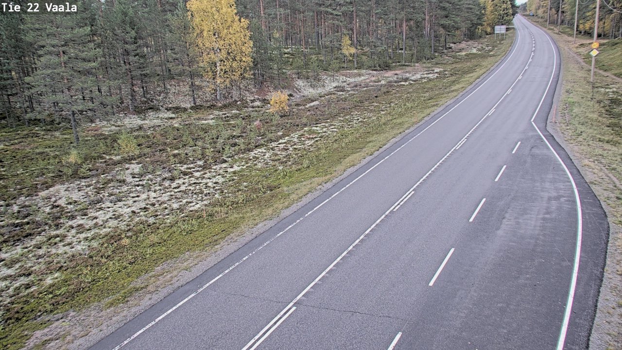Kelikamerat Kuva Tie 22 Vaala, Vaala, Pohjois-Pohjanmaa