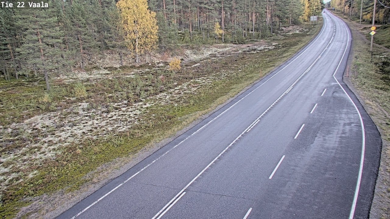 Kelikamerat Kuva Tie 22 Vaala, Vaala, Pohjois-Pohjanmaa