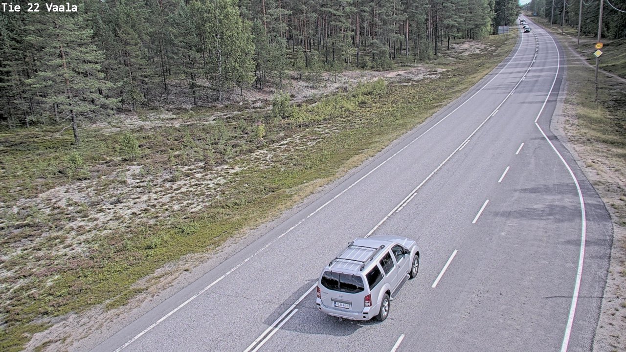 Kelikamerat Kuva Tie 22 Vaala, Vaala, Pohjois-Pohjanmaa