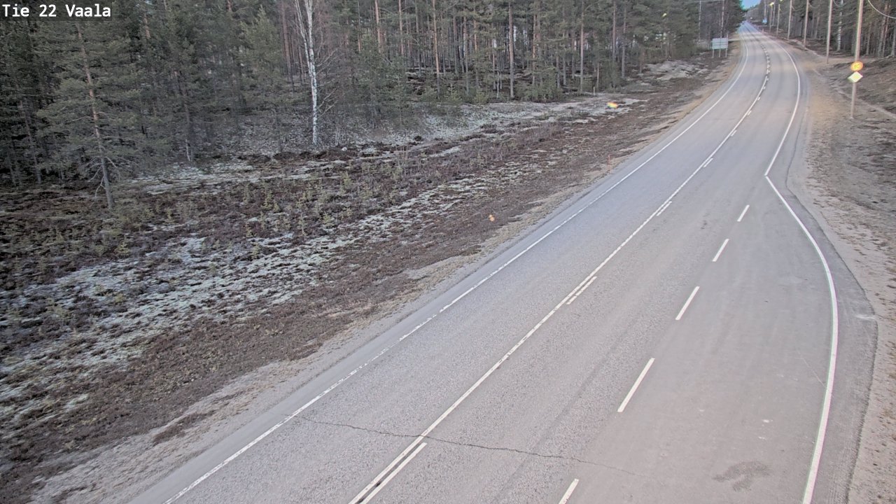 Kelikamerat Kuva Tie 22 Vaala, Vaala, Pohjois-Pohjanmaa