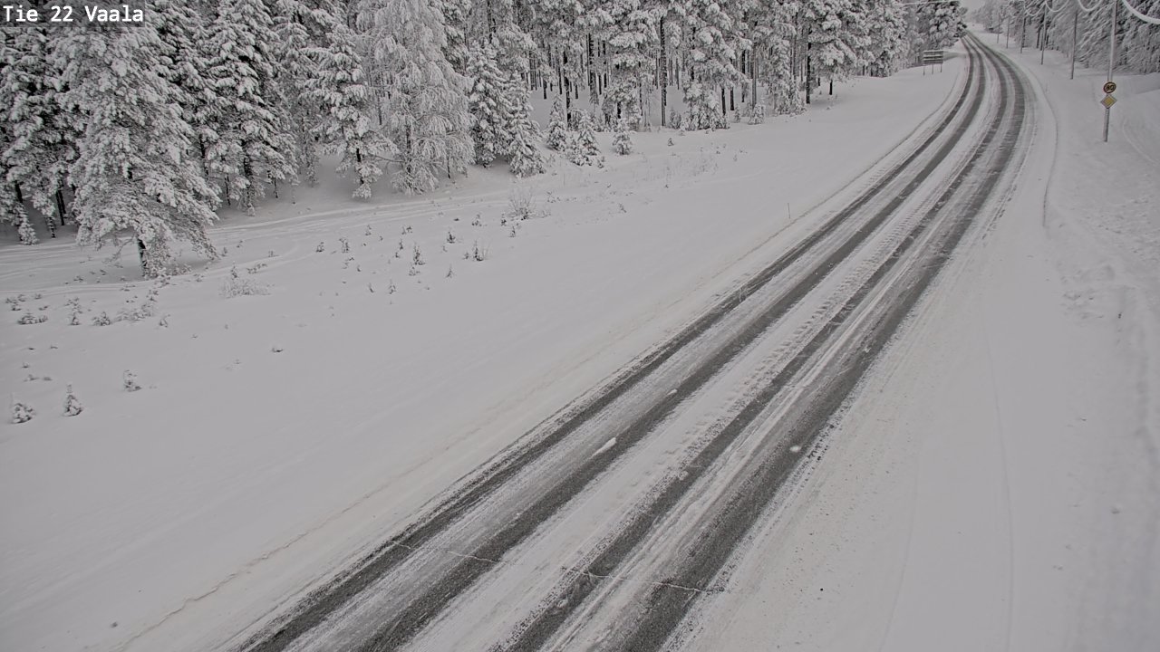 Kelikamerat Kuva Tie 22 Vaala, Vaala, Pohjois-Pohjanmaa