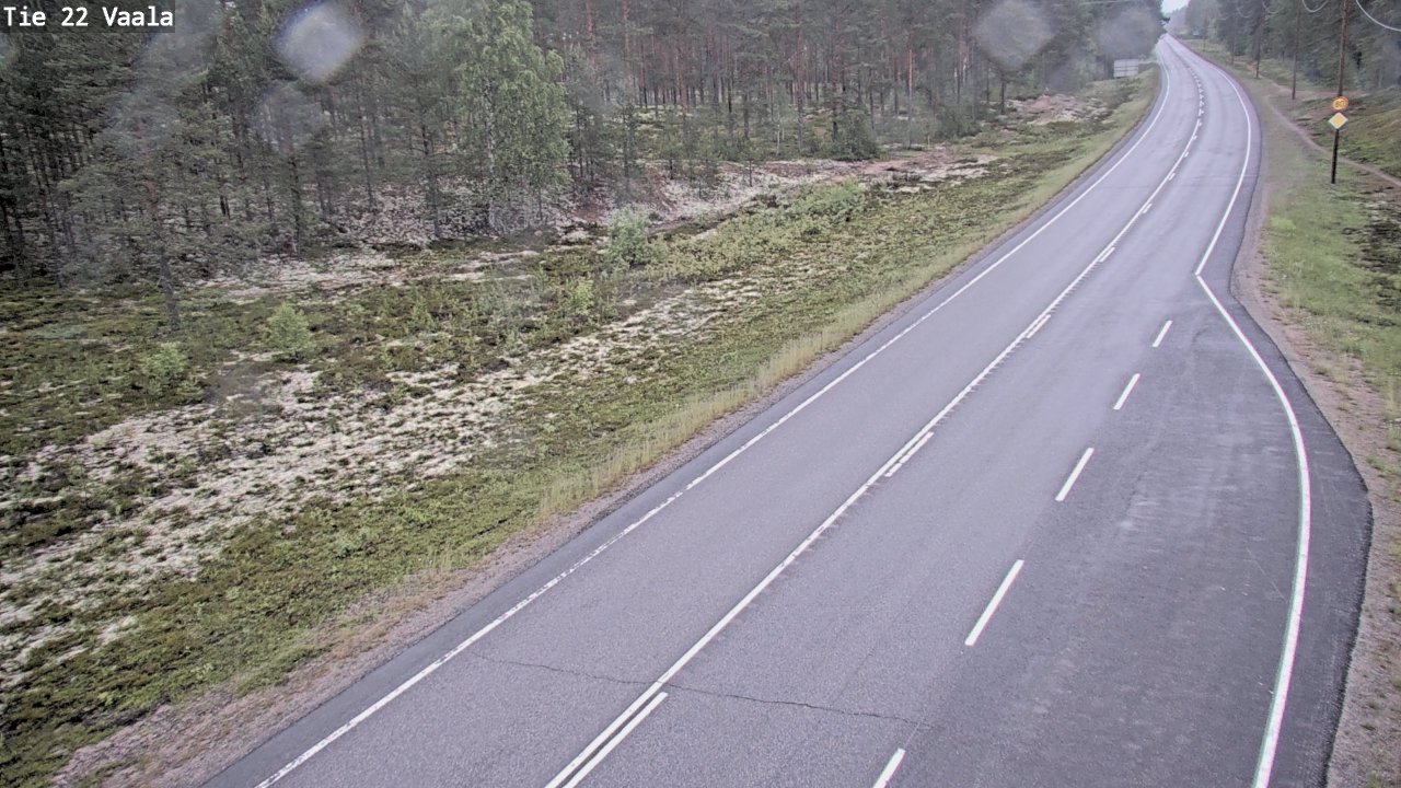 Kelikamerat Kuva Tie 22 Vaala, Vaala, Pohjois-Pohjanmaa