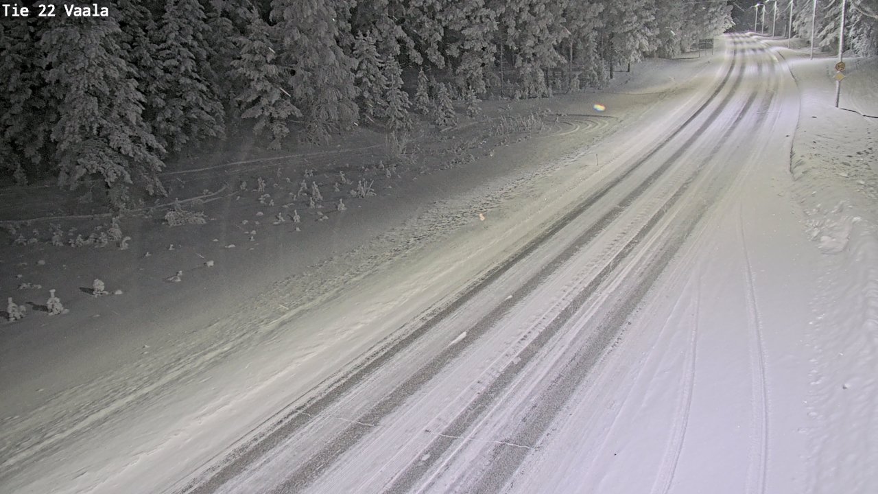 Kelikamerat Kuva Tie 22 Vaala, Vaala, Pohjois-Pohjanmaa