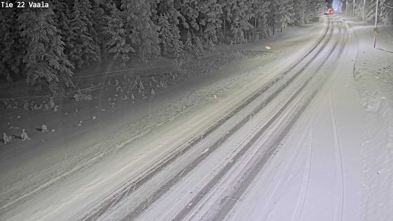 Kelikamerat Kuva Tie 22 Vaala, Vaala, Pohjois-Pohjanmaa