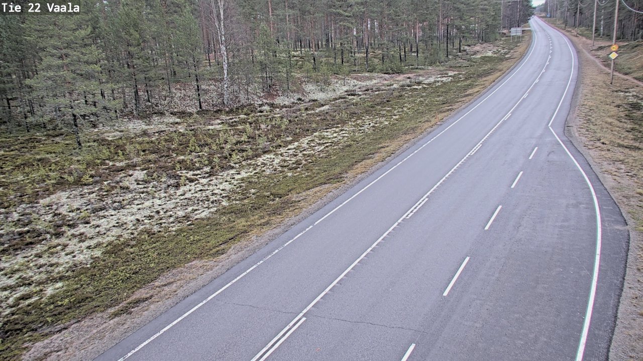 Kelikamerat Kuva Tie 22 Vaala, Vaala, Pohjois-Pohjanmaa