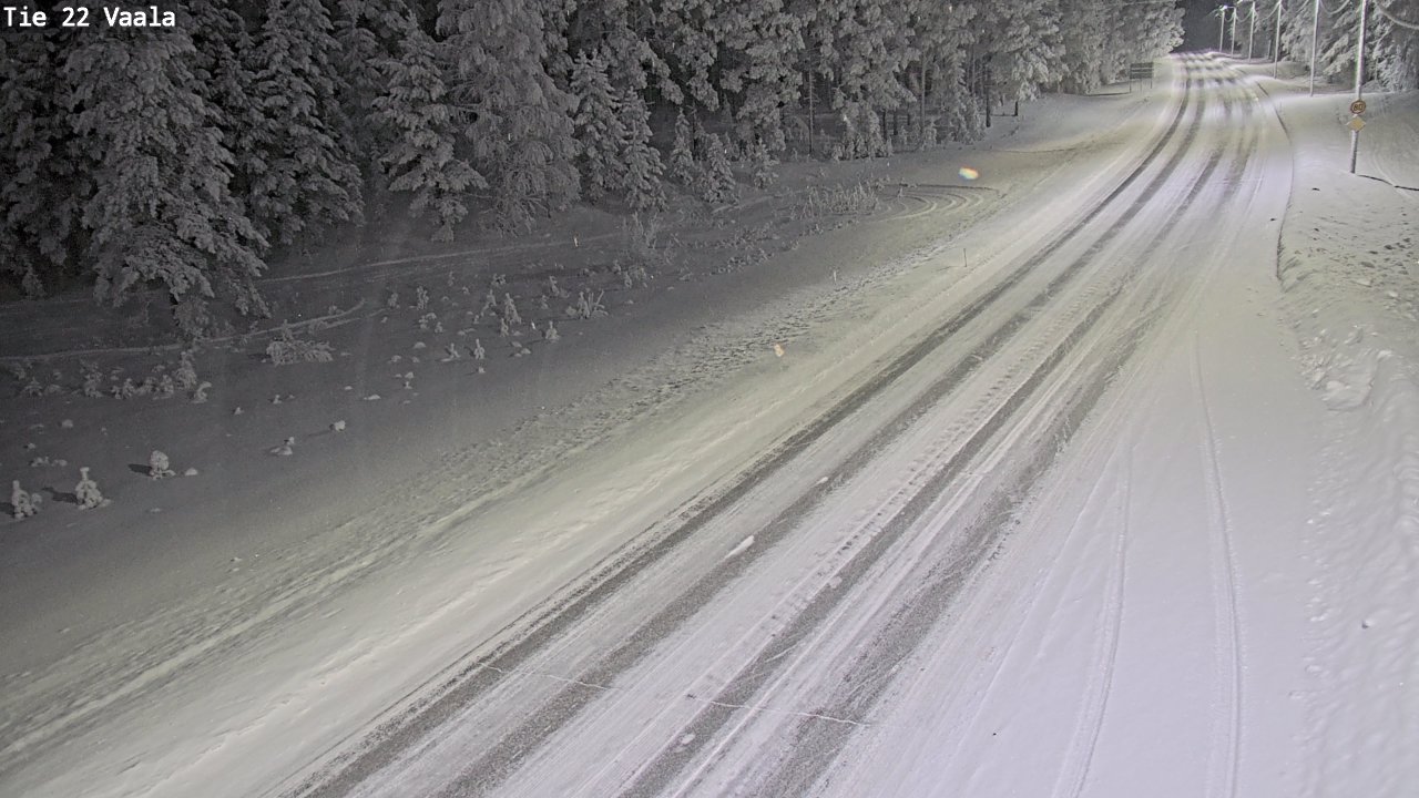 Kelikamerat Kuva Tie 22 Vaala, Vaala, Pohjois-Pohjanmaa