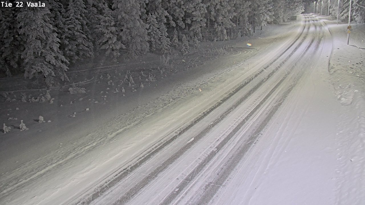 Kelikamerat Kuva Tie 22 Vaala, Vaala, Pohjois-Pohjanmaa