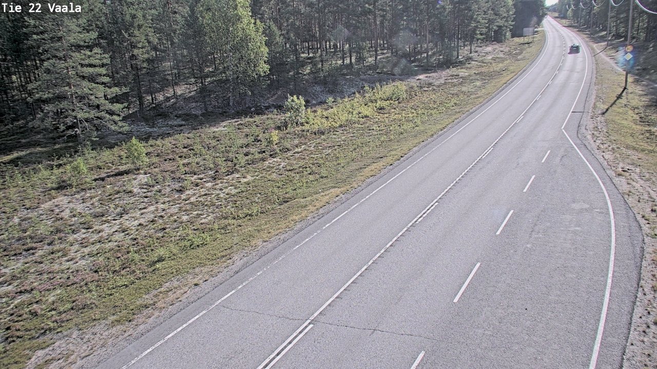 Kelikamerat Kuva Tie 22 Vaala, Vaala, Pohjois-Pohjanmaa