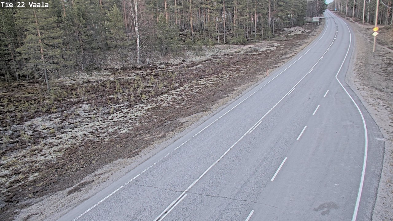 Kelikamerat Kuva Tie 22 Vaala, Vaala, Pohjois-Pohjanmaa
