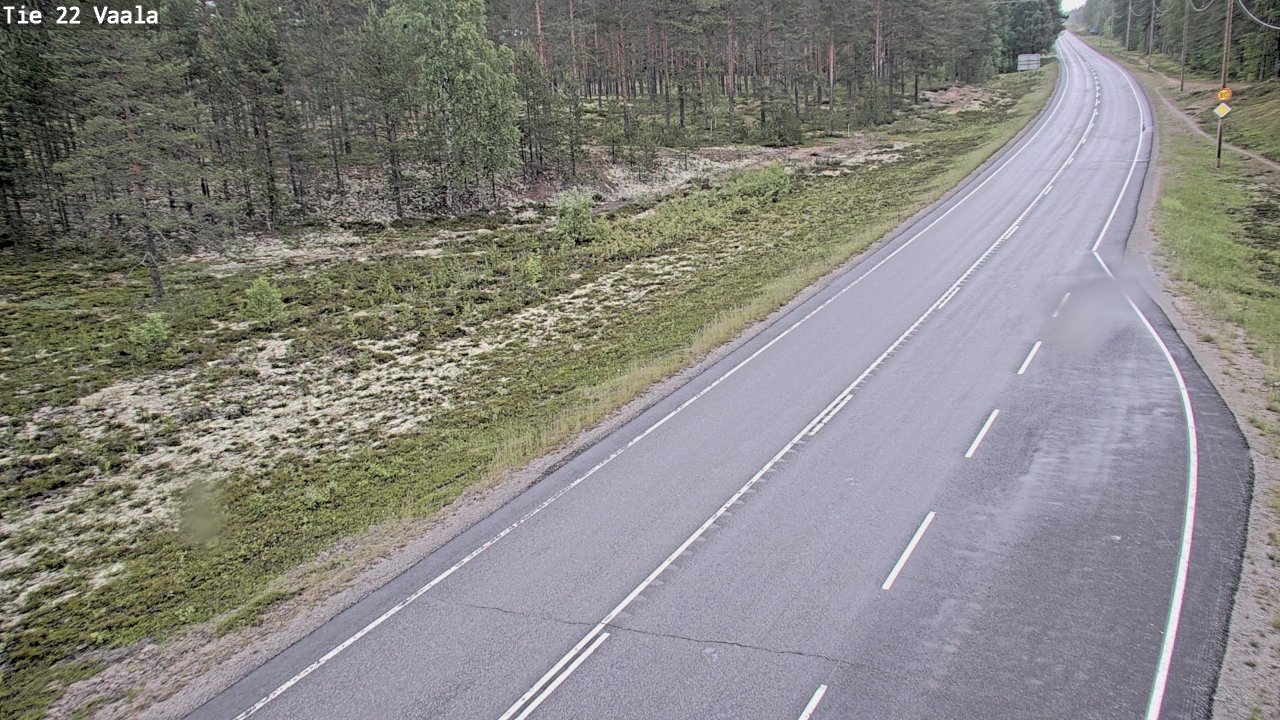 Kelikamerat Kuva Tie 22 Vaala, Vaala, Pohjois-Pohjanmaa