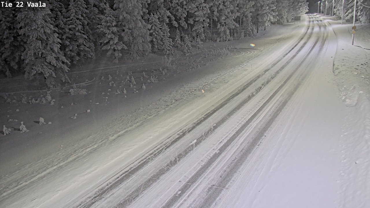 Kelikamerat Kuva Tie 22 Vaala, Vaala, Pohjois-Pohjanmaa
