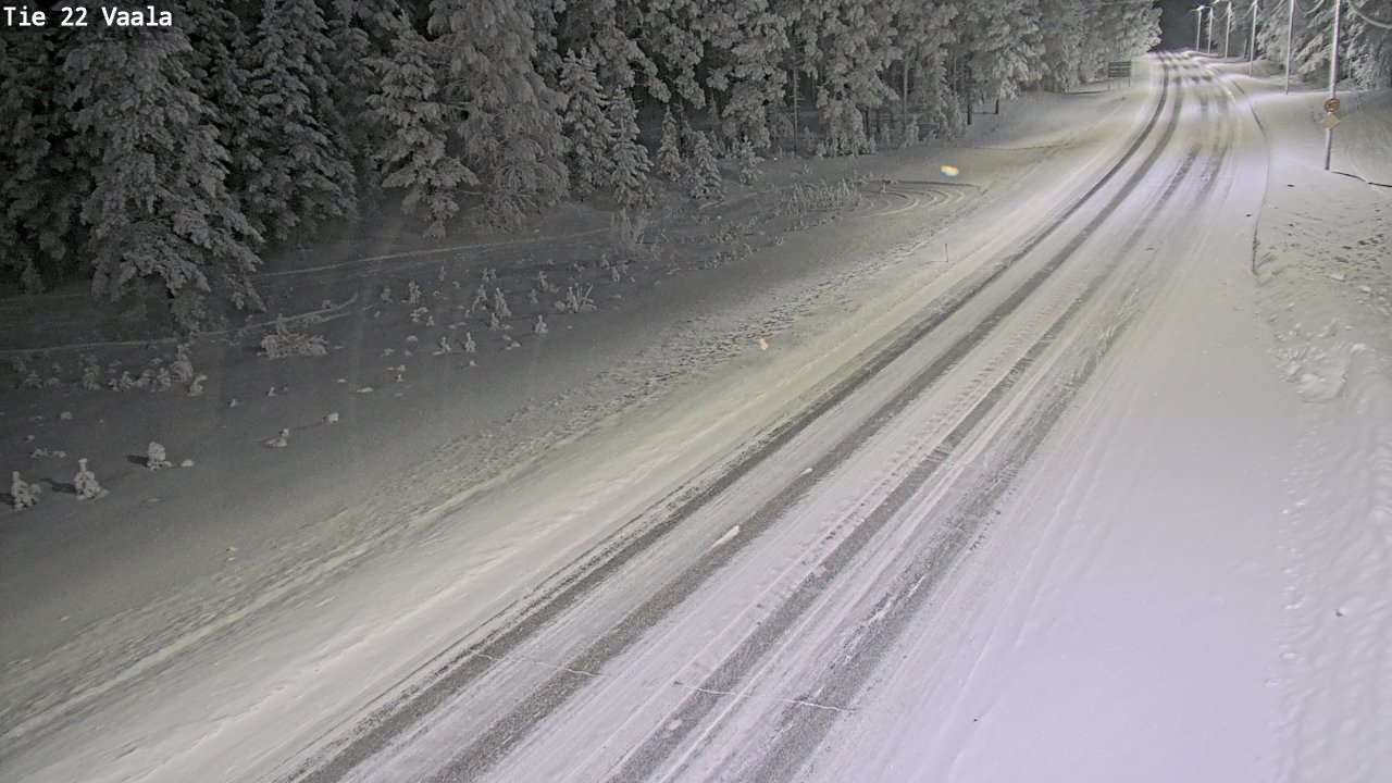 Kelikamerat Kuva Tie 22 Vaala, Vaala, Pohjois-Pohjanmaa