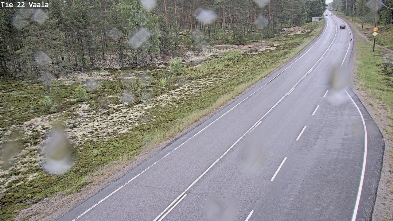 Kelikamerat Kuva Tie 22 Vaala, Vaala, Pohjois-Pohjanmaa