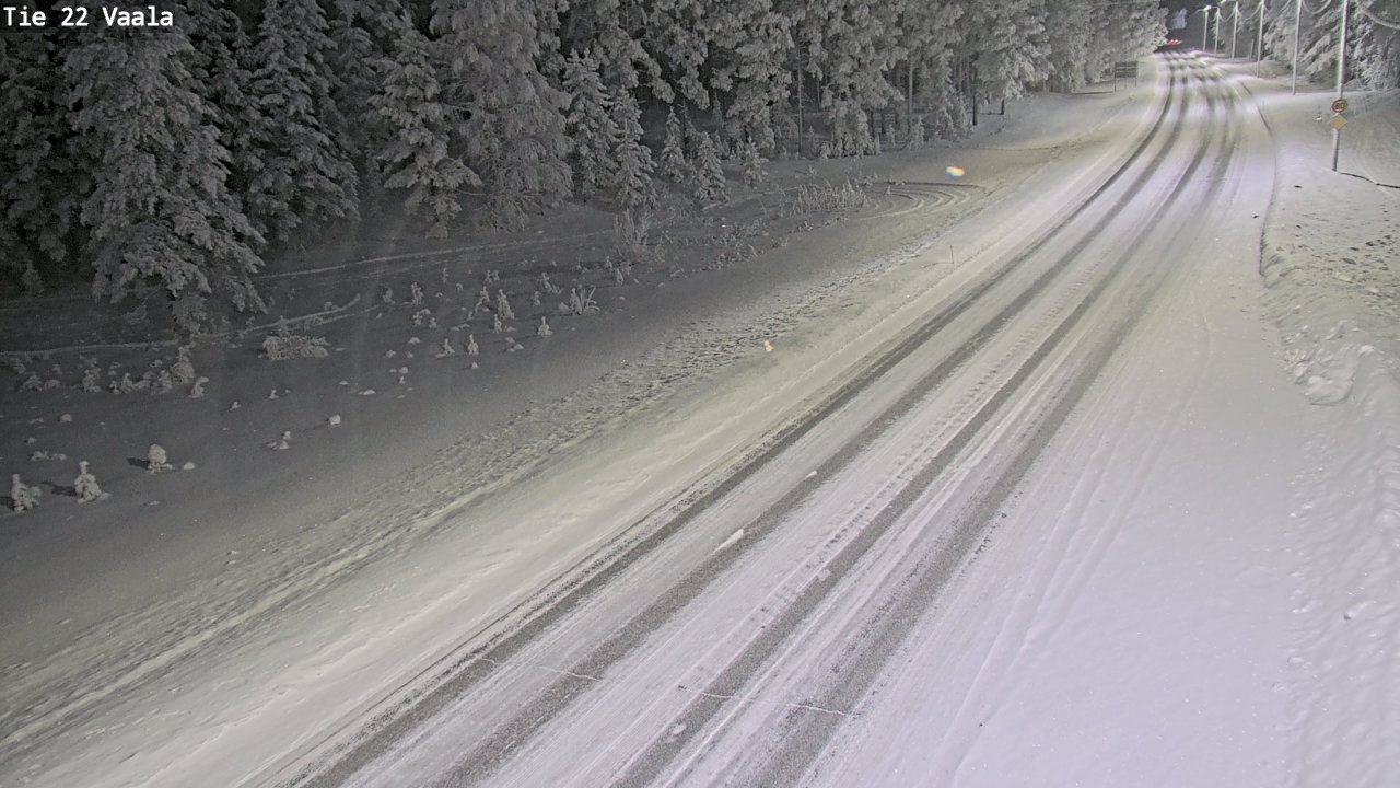 Kelikamerat Kuva Tie 22 Vaala, Vaala, Pohjois-Pohjanmaa