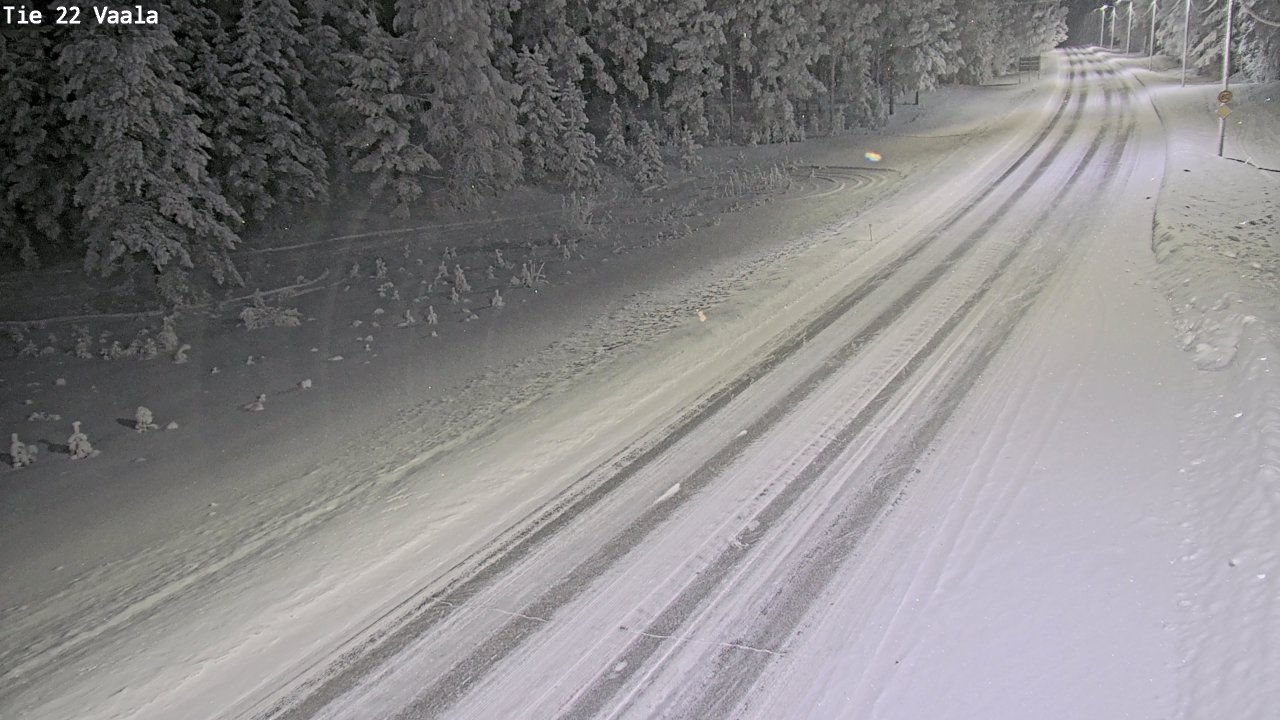 Kelikamerat Kuva Tie 22 Vaala, Vaala, Pohjois-Pohjanmaa