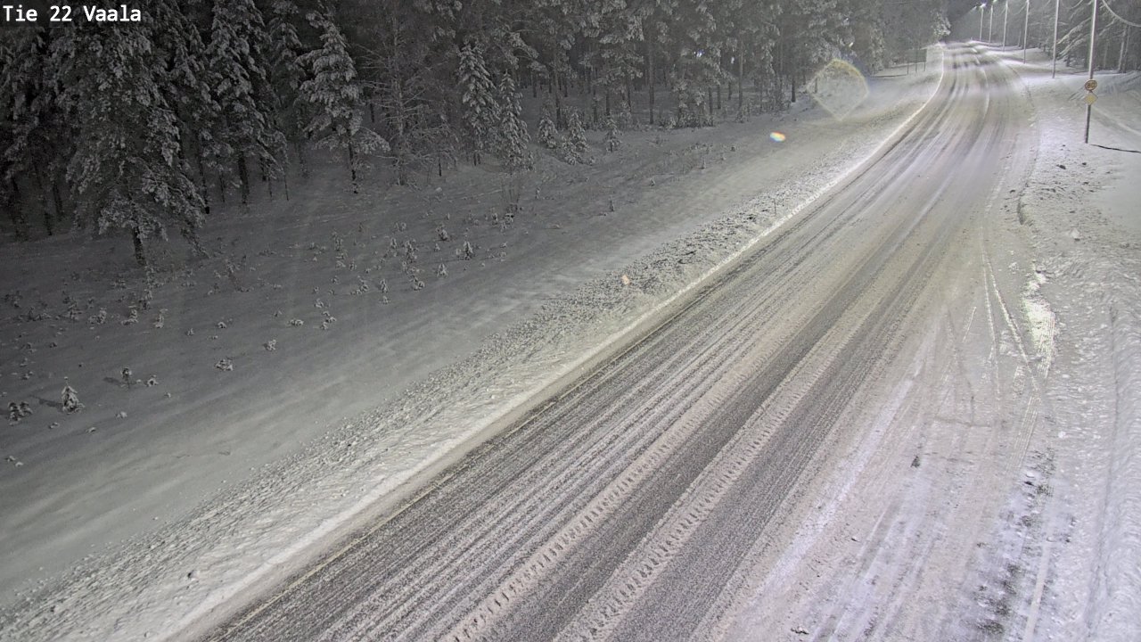 Kelikamerat Kuva Tie 22 Vaala, Vaala, Pohjois-Pohjanmaa