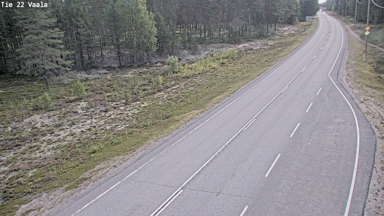 Kelikamerat Kuva Tie 22 Vaala, Vaala, Pohjois-Pohjanmaa