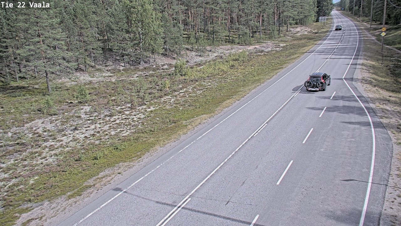 Kelikamerat Kuva Tie 22 Vaala, Vaala, Pohjois-Pohjanmaa