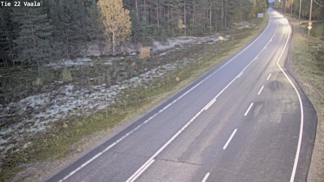 Kelikamerat Kuva Tie 22 Vaala, Vaala, Pohjois-Pohjanmaa