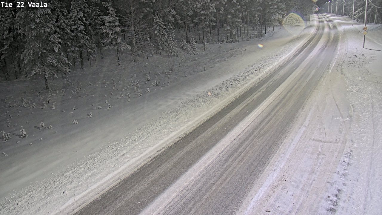 Kelikamerat Kuva Tie 22 Vaala, Vaala, Pohjois-Pohjanmaa