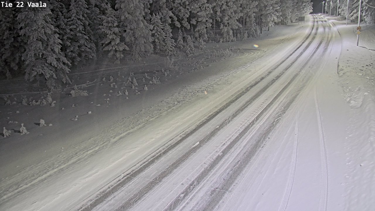 Kelikamerat Kuva Tie 22 Vaala, Vaala, Pohjois-Pohjanmaa