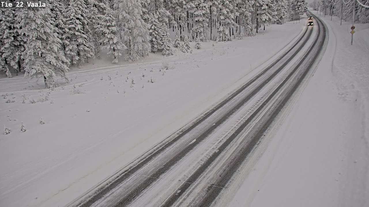 Kelikamerat Kuva Tie 22 Vaala, Vaala, Pohjois-Pohjanmaa