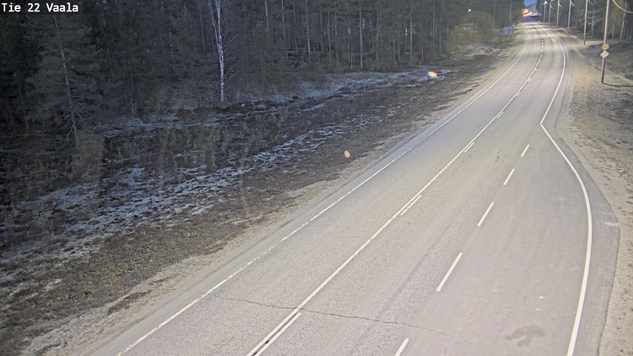 Kelikamerat Kuva Tie 22 Vaala, Vaala, Pohjois-Pohjanmaa