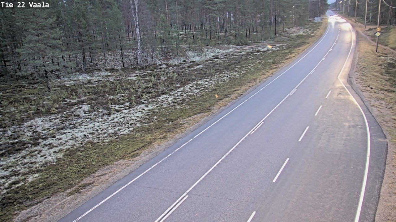 Kelikamerat Kuva Tie 22 Vaala, Vaala, Pohjois-Pohjanmaa