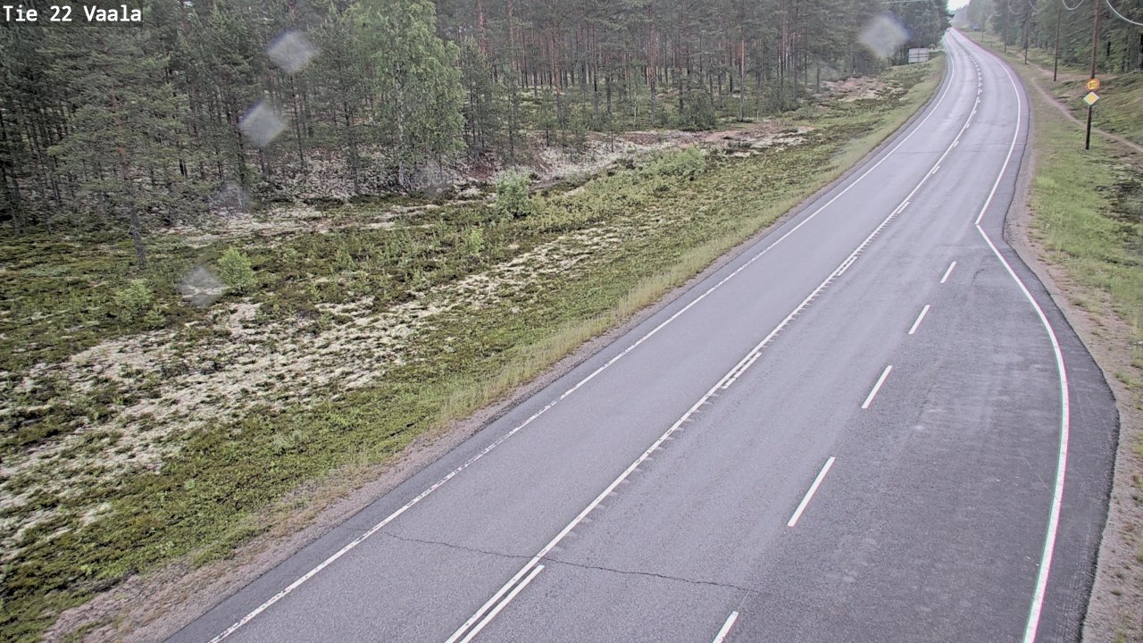 Kelikamerat Kuva Tie 22 Vaala, Vaala, Pohjois-Pohjanmaa