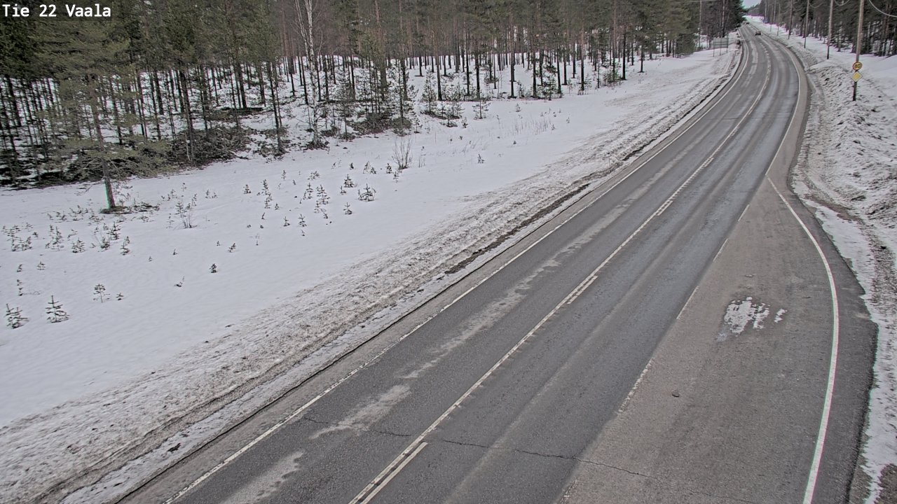 Kelikamerat Kuva Tie 22 Vaala, Vaala, Pohjois-Pohjanmaa