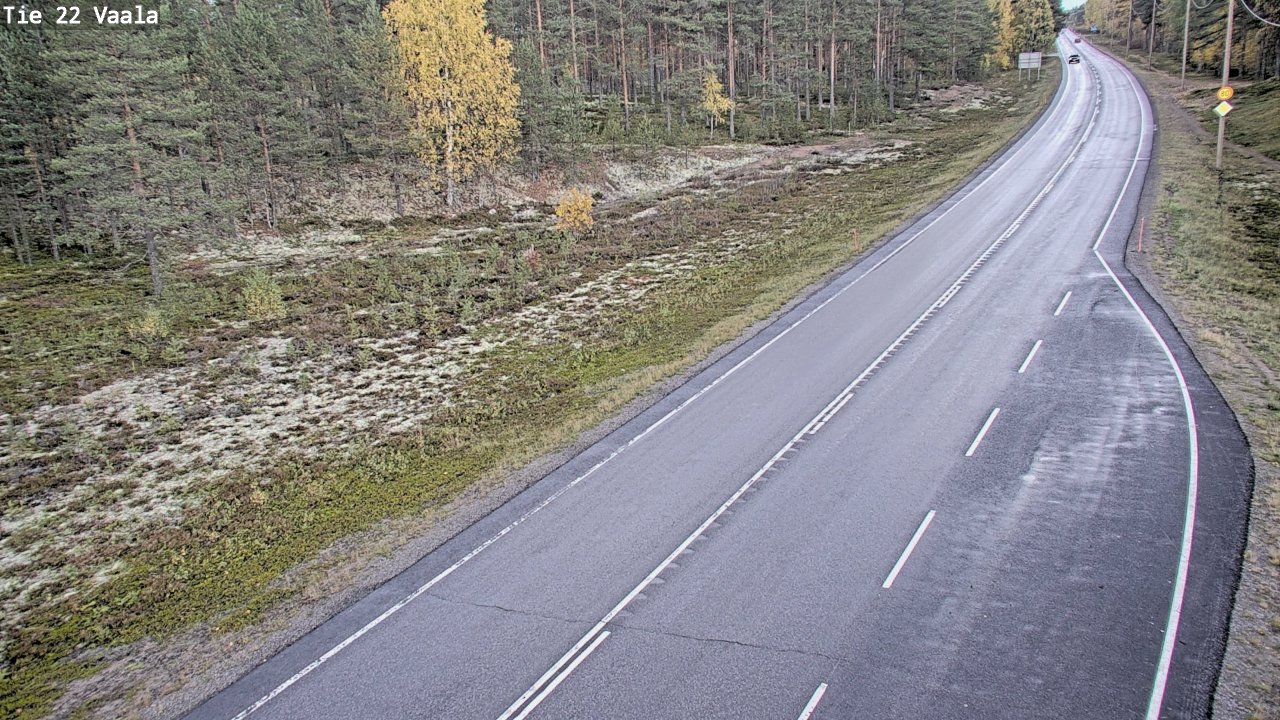 Kelikamerat Kuva Tie 22 Vaala, Vaala, Pohjois-Pohjanmaa