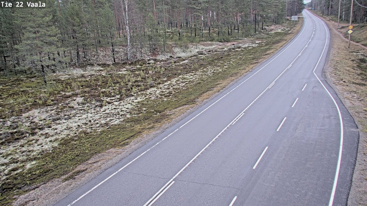 Kelikamerat Kuva Tie 22 Vaala, Vaala, Pohjois-Pohjanmaa