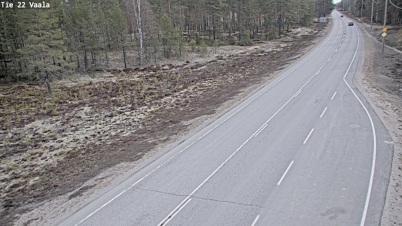 Kelikamerat Kuva Tie 22 Vaala, Vaala, Pohjois-Pohjanmaa