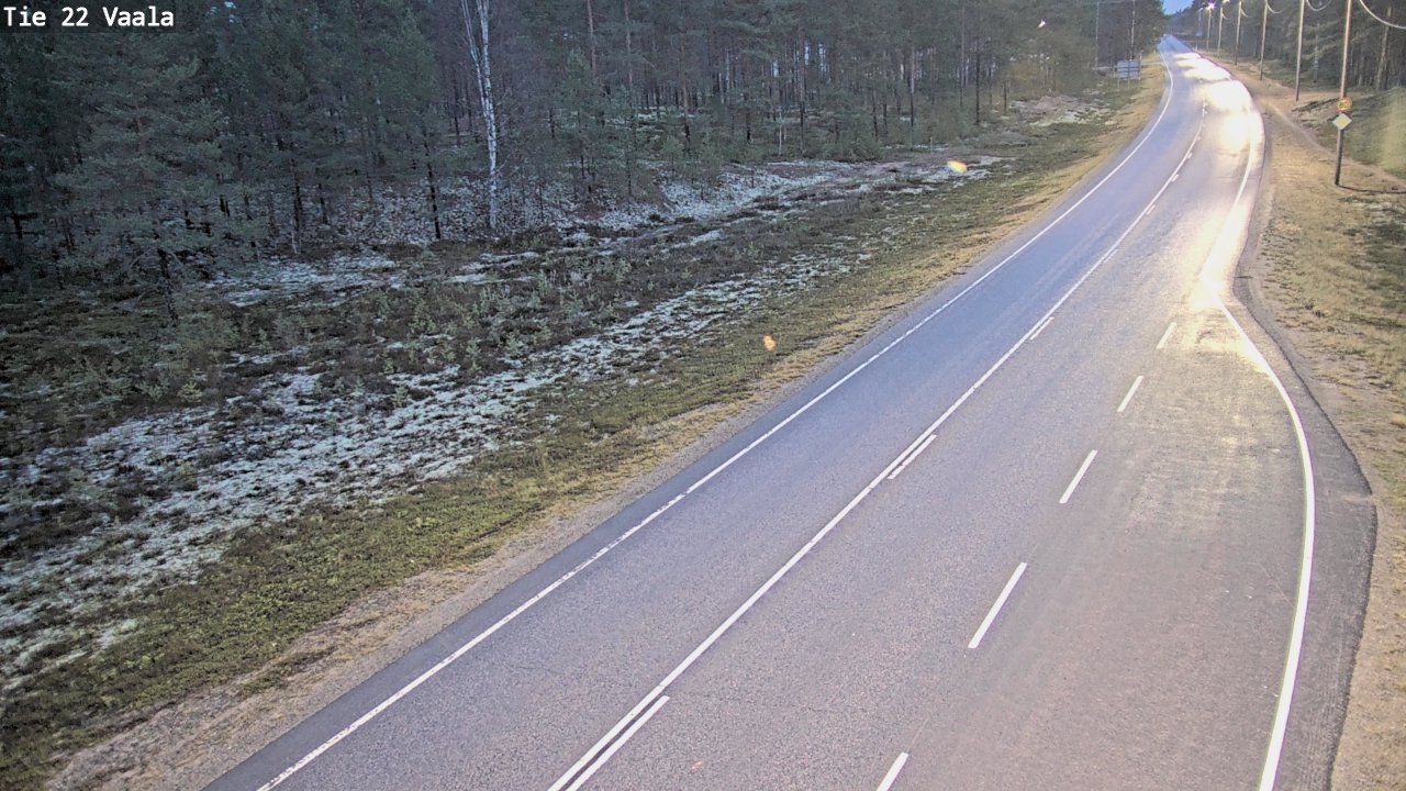 Kelikamerat Kuva Tie 22 Vaala, Vaala, Pohjois-Pohjanmaa