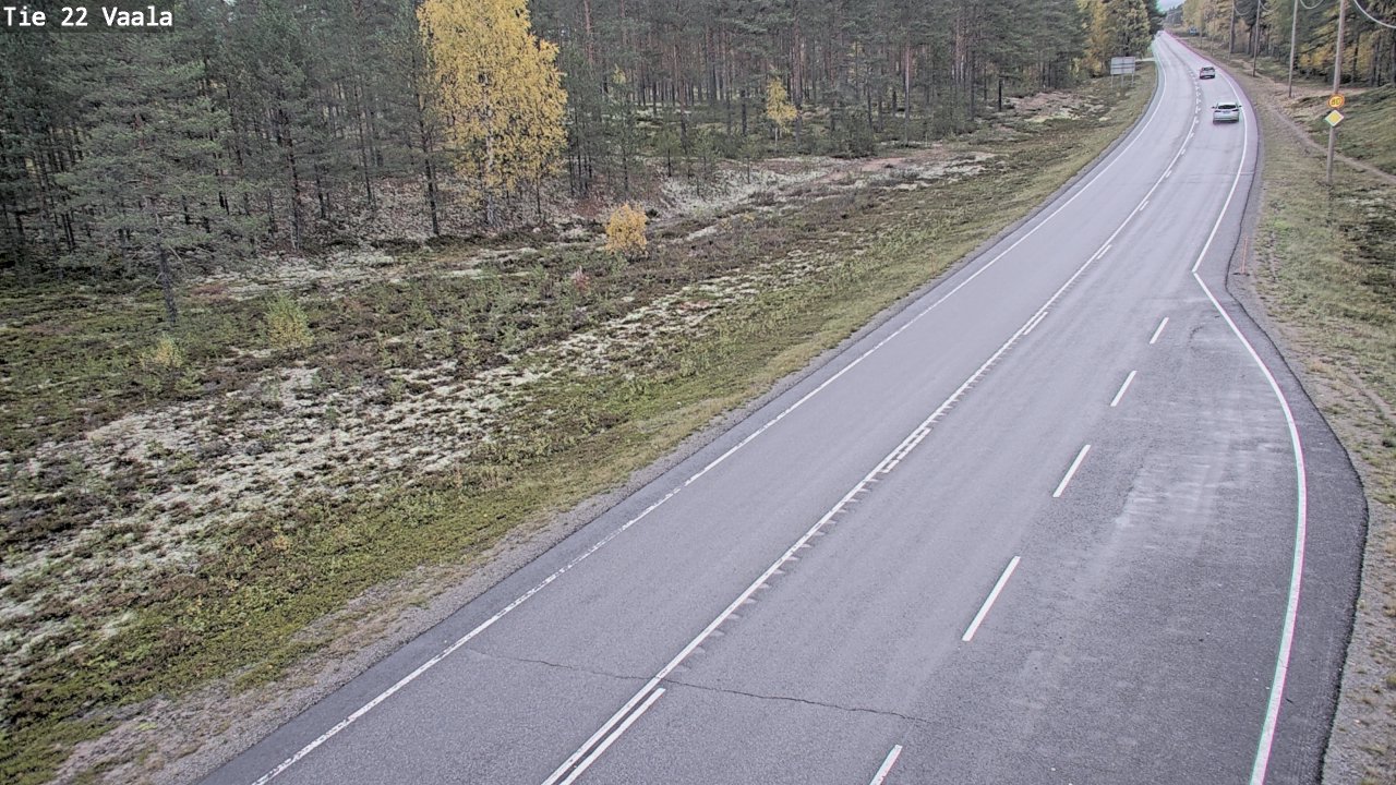 Kelikamerat Kuva Tie 22 Vaala, Vaala, Pohjois-Pohjanmaa