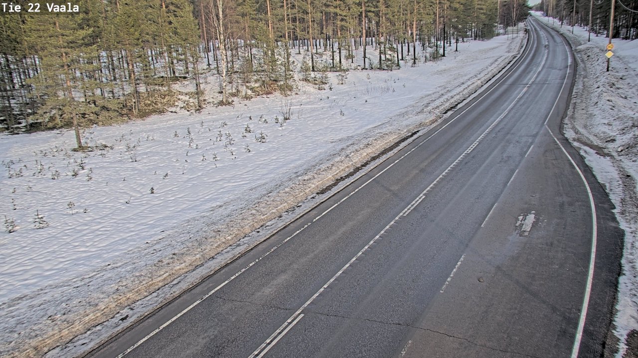 Kelikamerat Kuva Tie 22 Vaala, Vaala, Pohjois-Pohjanmaa