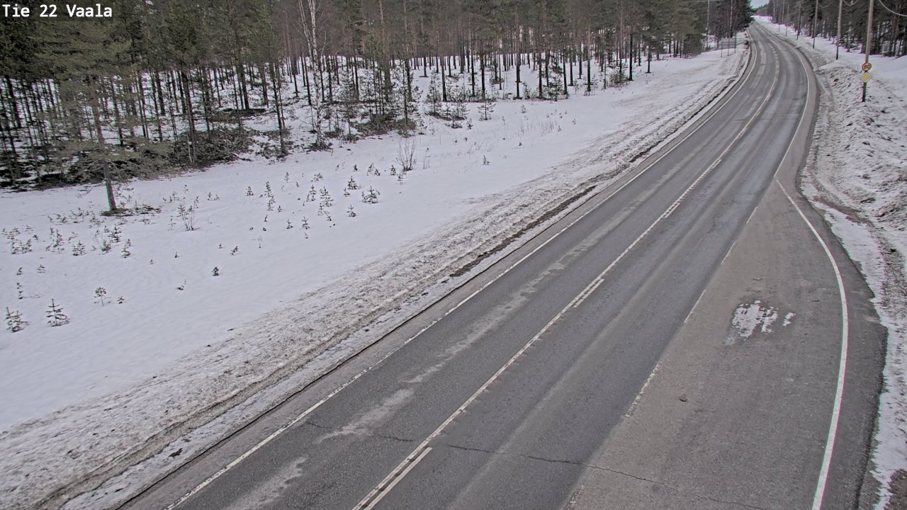 Kelikamerat Kuva Tie 22 Vaala, Vaala, Pohjois-Pohjanmaa