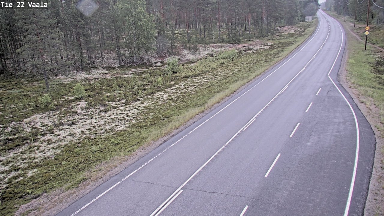 Kelikamerat Kuva Tie 22 Vaala, Vaala, Pohjois-Pohjanmaa