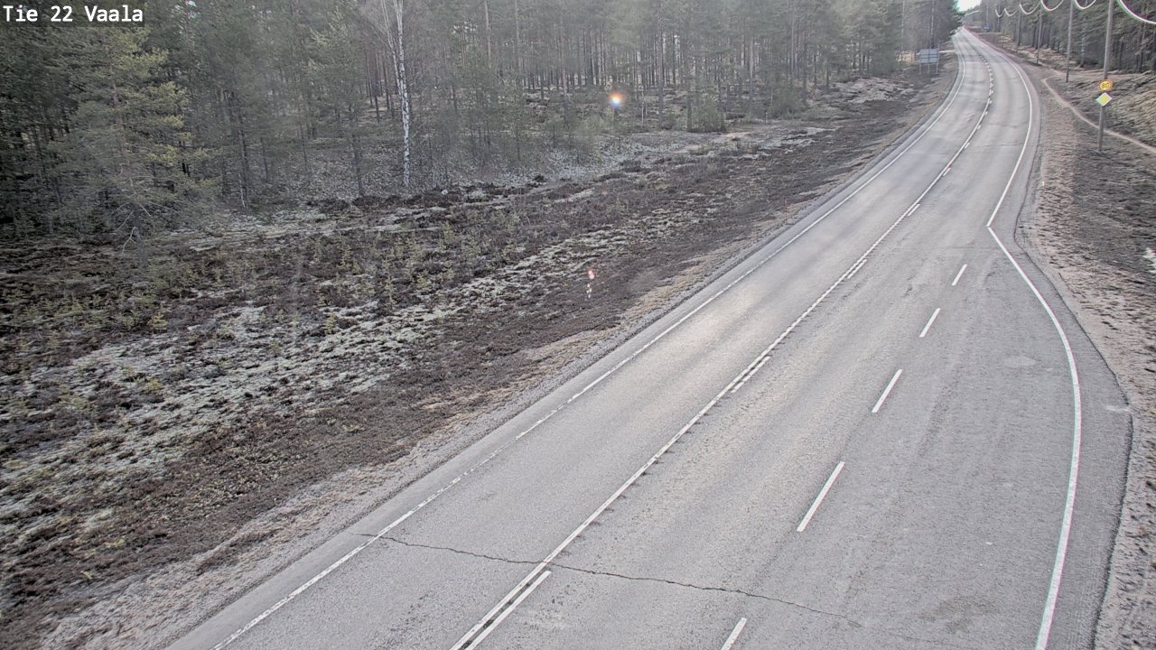 Kelikamerat Kuva Tie 22 Vaala, Vaala, Pohjois-Pohjanmaa