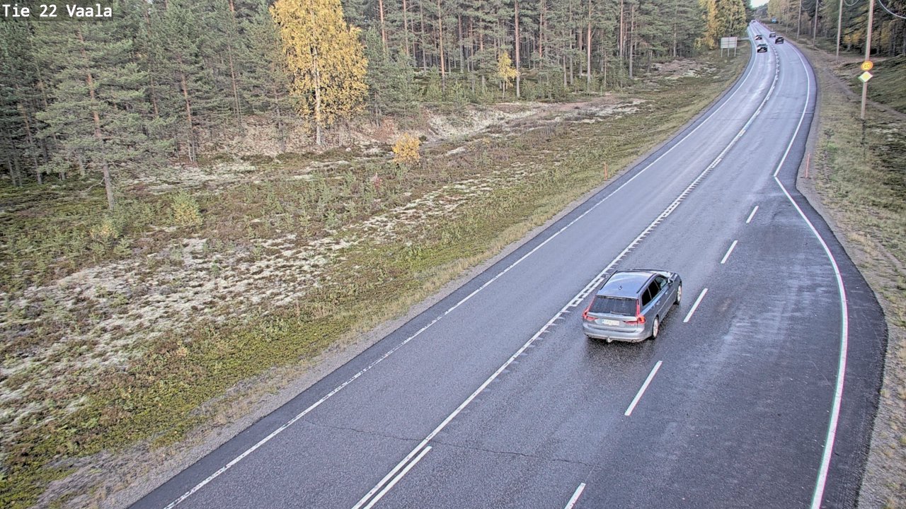 Kelikamerat Kuva Tie 22 Vaala, Vaala, Pohjois-Pohjanmaa