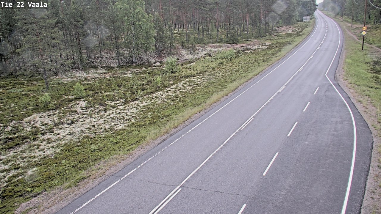 Kelikamerat Kuva Tie 22 Vaala, Vaala, Pohjois-Pohjanmaa