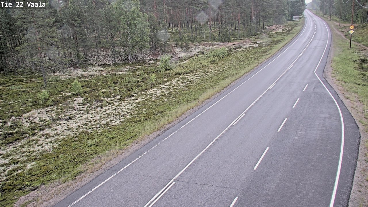 Kelikamerat Kuva Tie 22 Vaala, Vaala, Pohjois-Pohjanmaa