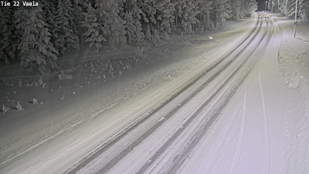 Kelikamerat Kuva Tie 22 Vaala, Vaala, Pohjois-Pohjanmaa