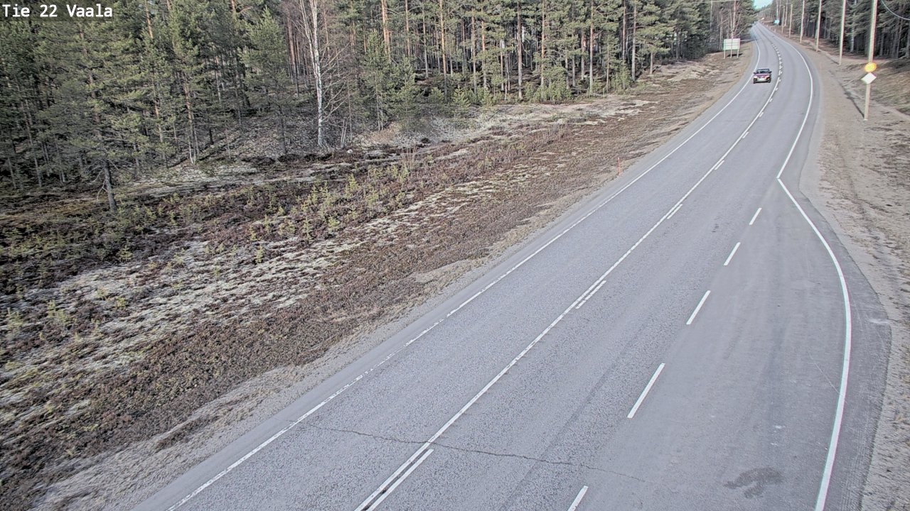Kelikamerat Kuva Tie 22 Vaala, Vaala, Pohjois-Pohjanmaa