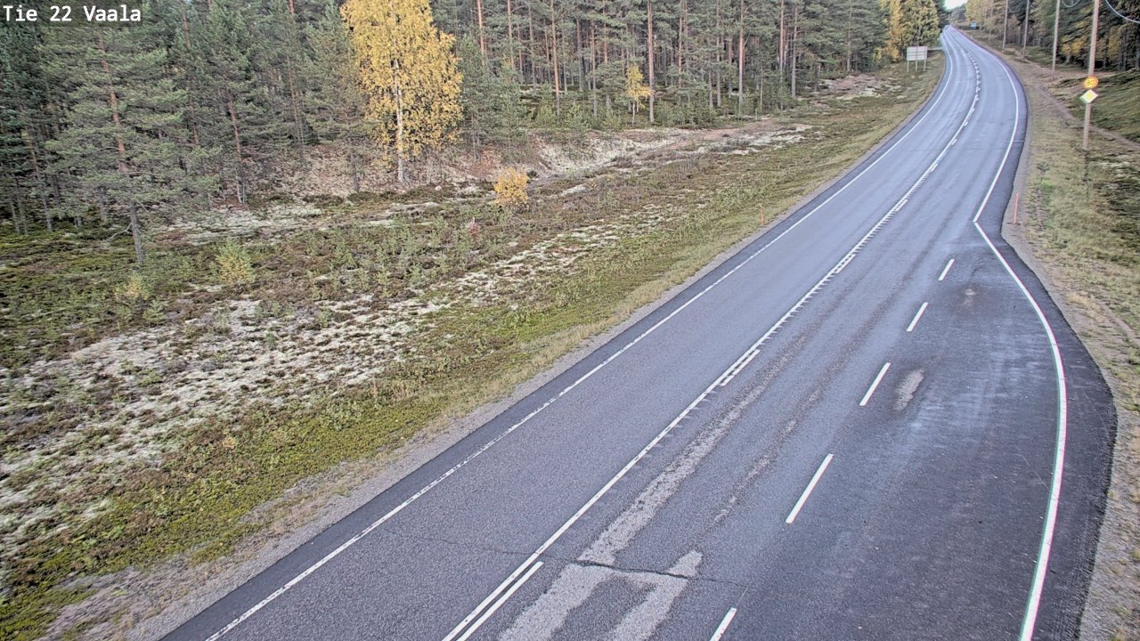 Kelikamerat Kuva Tie 22 Vaala, Vaala, Pohjois-Pohjanmaa