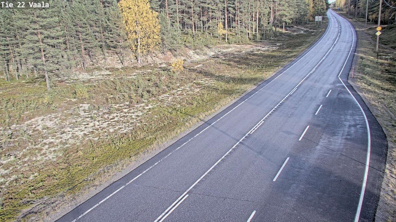 Kelikamerat Kuva Tie 22 Vaala, Vaala, Pohjois-Pohjanmaa